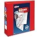 Avery Heavy Duty View Binders with One Touch EZD(TM) Ring, Holds 8-1/2 Inch x 11 Inch Paper, 3 Inch Ring, Red (79325)