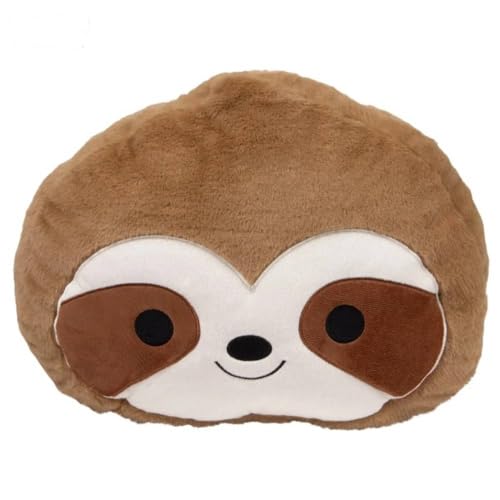 16 Inch Kawaii Sloth Plush Pillow – 1 Count
