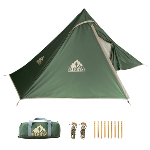 Buerts 1-Person or 2-Person Ultralight Trekking Pole Tent...