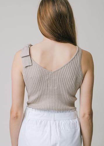 Image of Hope & Henry Women's V-Neck Sweater Tank