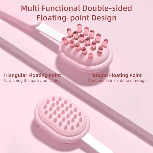 Image of WOVTE Flexible Extendable Back Scratcher for Women Men, Double Sided Air Cushion Massage Hammer, Stocking Stuffers for Women Mothers Day Christmas Birthday Gifts for Women Mom