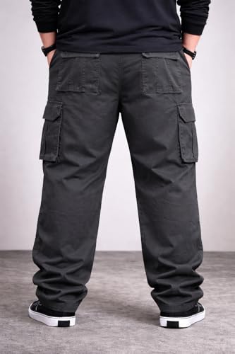 Image of INKKR Men Plus Size Cargo Pants || Plus Cargo Pants Cotton || 2XL-6XL