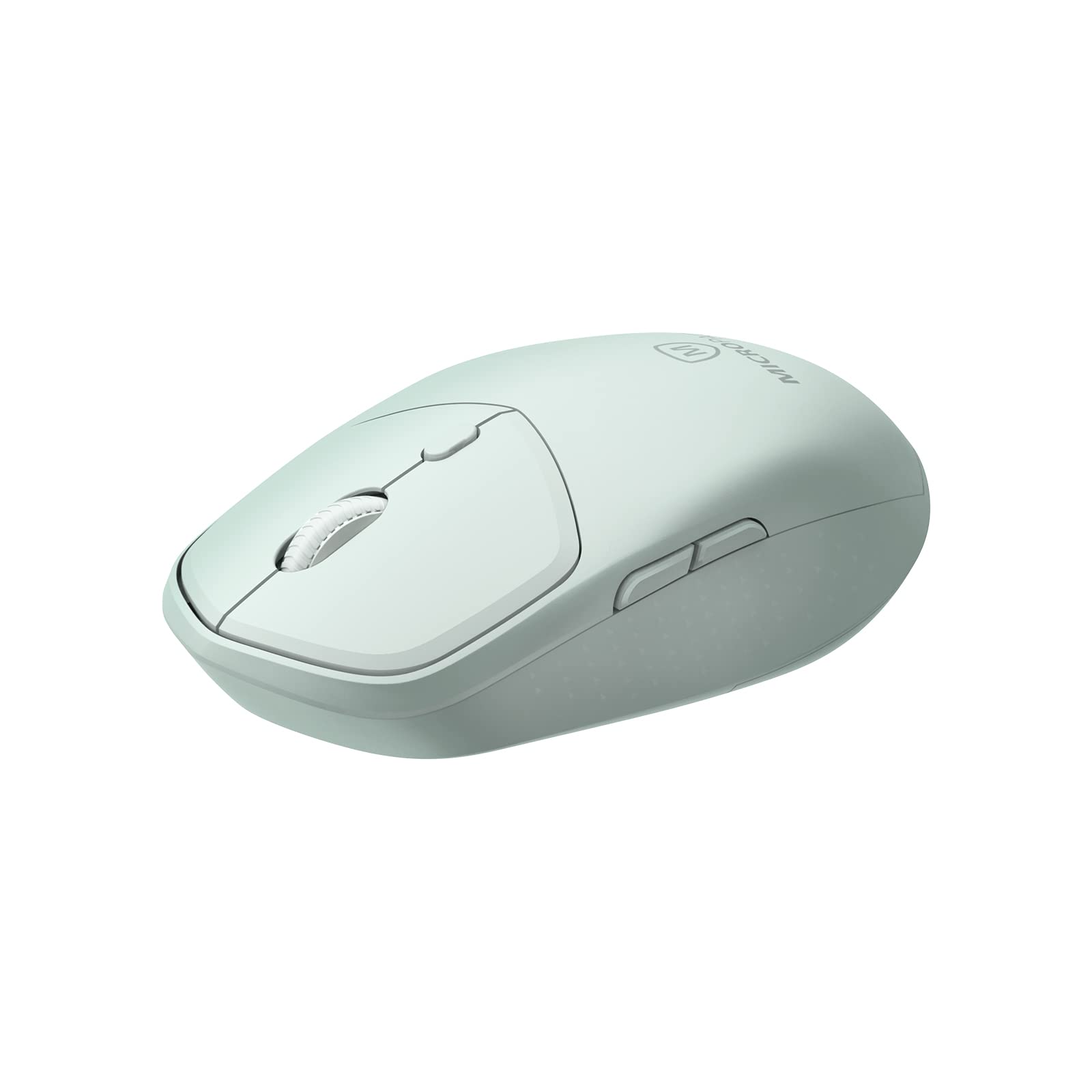 MICROPACK Digitally YoursWireless Mouse with USB Receiver for PC Computer & Laptops, 2.4G USB Computer Mice Travel-Friendly with Silent Clicks & Adjustable 800/1200/1600 DPI Battery Powered, Green