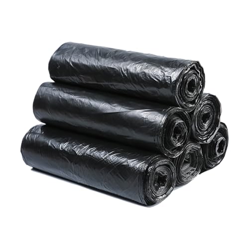 BTtime 簡易トイレ 汚物袋 100回セット お掃除セット 処理袋 20枚 入り×5セット防災グッズ 清潔 抗菌 消臭 衛生的 携帯用トイレ/介護用トイレ/水洗 ポータブルトイレ専用 非常用/災害用/アウトドア キャンプ用 処理袋 60×50cm（ブラック）