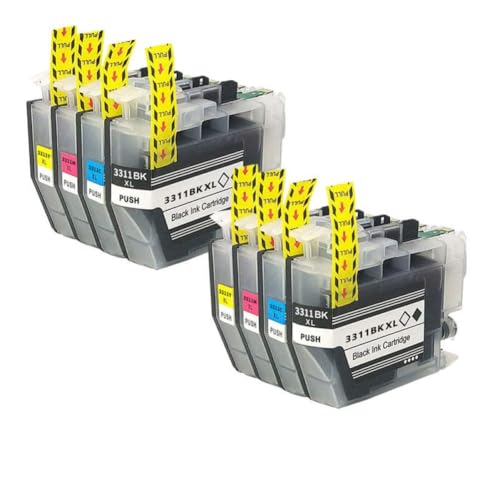 Cartouche d'encre LC3311 pour imprimante MFC-J890DW et DCP-J772DW pack de recharge haute capacité