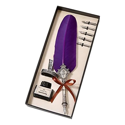 Surakey Vintage Quill Pen Set Cover