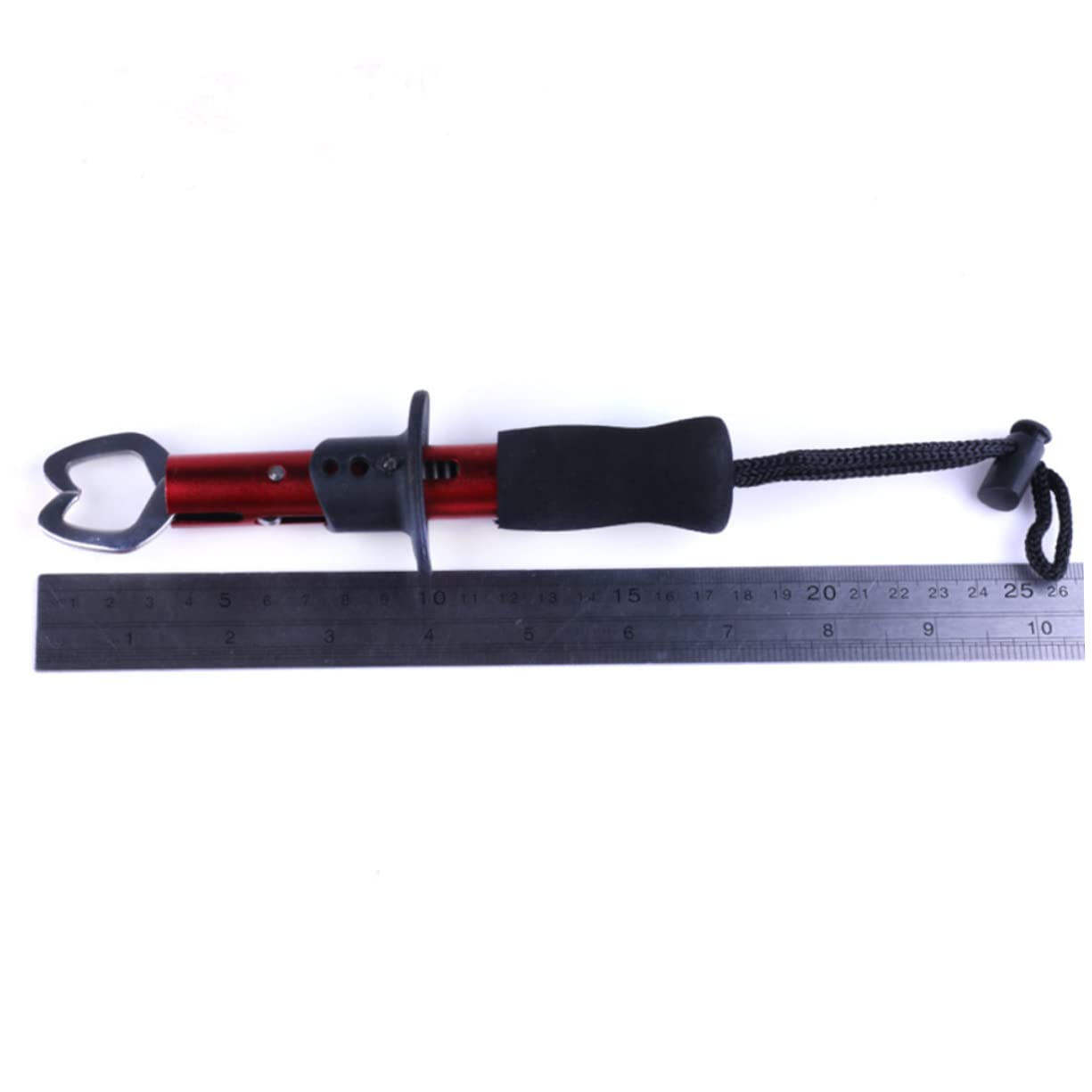 Happyyami Fishing Pliers Fish Clamps Sturdy Metal Gripper Fish Lip Keeper Fish Holder Tool Fishing Accessories T Tool Fish Gripper Tool Tools Fishing Kit Fishing Tool Dehooker Catch Fish