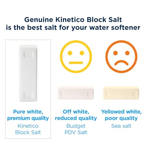 Kinetico Block Salt for Water Softeners - Genuine Kinetico Product - Delivers...
