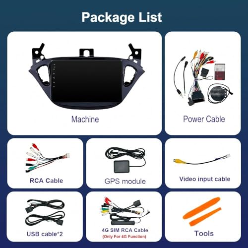 Pantalla Carplay para Opel Corsa E 2015-2019 de 2G+32G y Android Auto 7