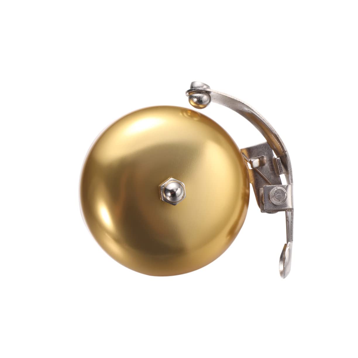 POPETPOP Aluminum Alloy Bike Bell Stylish Yellow Cycling Accessory for Enhanced Safety Easy Installation Handlebars for Men Women Boys and Bicycles