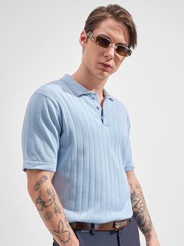 Image of Highlander Men's Polo Tshirt | Flat Knit | Regular Fit | Polo T-Shirt for Man