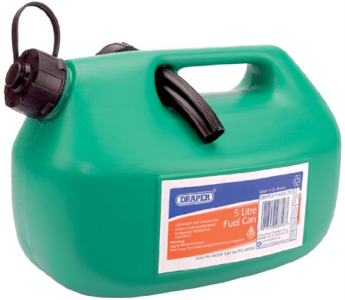 Fuel Can 5L Draper le bidon idéal pour vos week-ends de jardinage