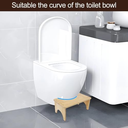 Taburete de baño madera con diseño antideslizante y portátil para toda la familia 5