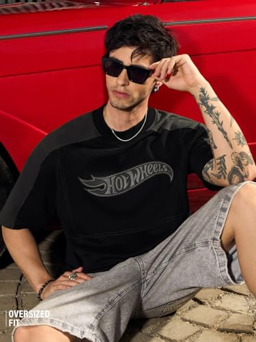 The Souled Store Hot Wheels Blue T-Shirt Nightburn - Image 3