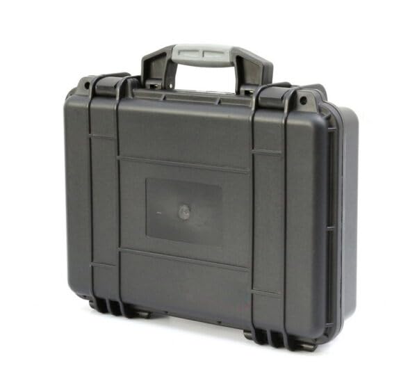 ROBUSTO CASES RC4010 IP67 Certified Waterproof Dust-proof Hard Rolling Case Tool Box with Cubed Foam Watertight Equipment for Photography Safety law enforcement Military Hunting (Black)