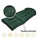Enipate Weather Resistant Adirondack Chair Cushions High Back Indoor Outdoor Patio Tufted Lounge Cushion Seat Pads