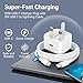 For iPhone 14 13 12 Fast Charger Cable and Plug, 20W iPhone Charger Fast Charge with 2M Nylon USB C to Lightning Cable for iPhone 14 13 12 11 Pro Max/Mini/XS/XR/X/SE/8, iPhone Cable Fast Charging