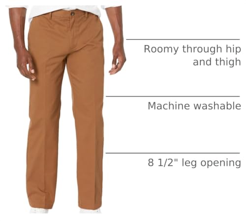 Image of Amazon Essentials Men's Classic-Fit Wrinkle-Resistant Flat-Front Stretch Chino Pant