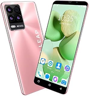 SnHey Cheap Mobile Phone, Android SmartPhone, 5.0 inch IPS Display, 3G Dual SIM Unlocked, Bluetooth/WIFI/GPS Dual Camera Basic Cell Phones (8Pro-Pink)