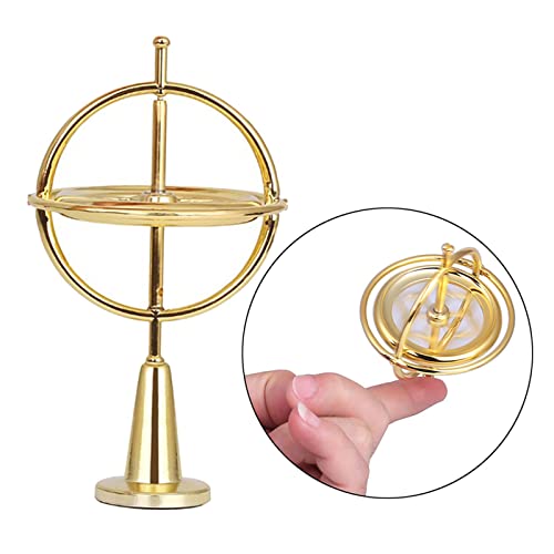 Image of VELURA Creative Fingertip Precision Gyroscope Spinning Top Balance Toy Golden|1 x Gyroscope| Other Science & Nature Toys| Science & Nature | Educational |Toys & Hobbies
