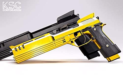 ガスガン ブラック ゴールド 2マガジン付き ガスガン ブラック