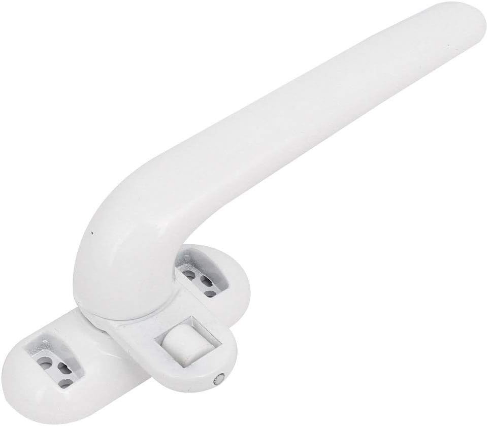 Zinc Alloy Chrome Plated Casement Window Roller Locking Right Handle White 2pcs (b2ee41f4267fe5a567acf28fb3f597a7)