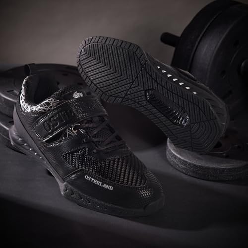 Image of Osterland Weightlifting Shoes for Men Women,1.4 Inch Heel Squat Shoes | High-Performance Non Slip Breathable Training Shoes for Lifting Powerlifting Deadlifts Gym Workout