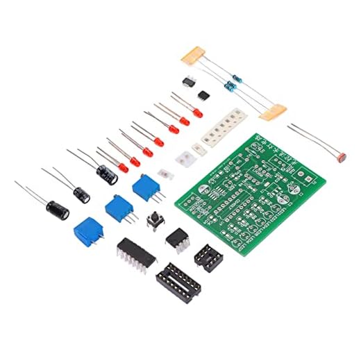 Module de compétition électronique, analyse de circuits analogiques, installation facile, kit de module de circuit de contrôle de la lumière, bricolage 2,36 x 1,77 pouces pour lampe à eau