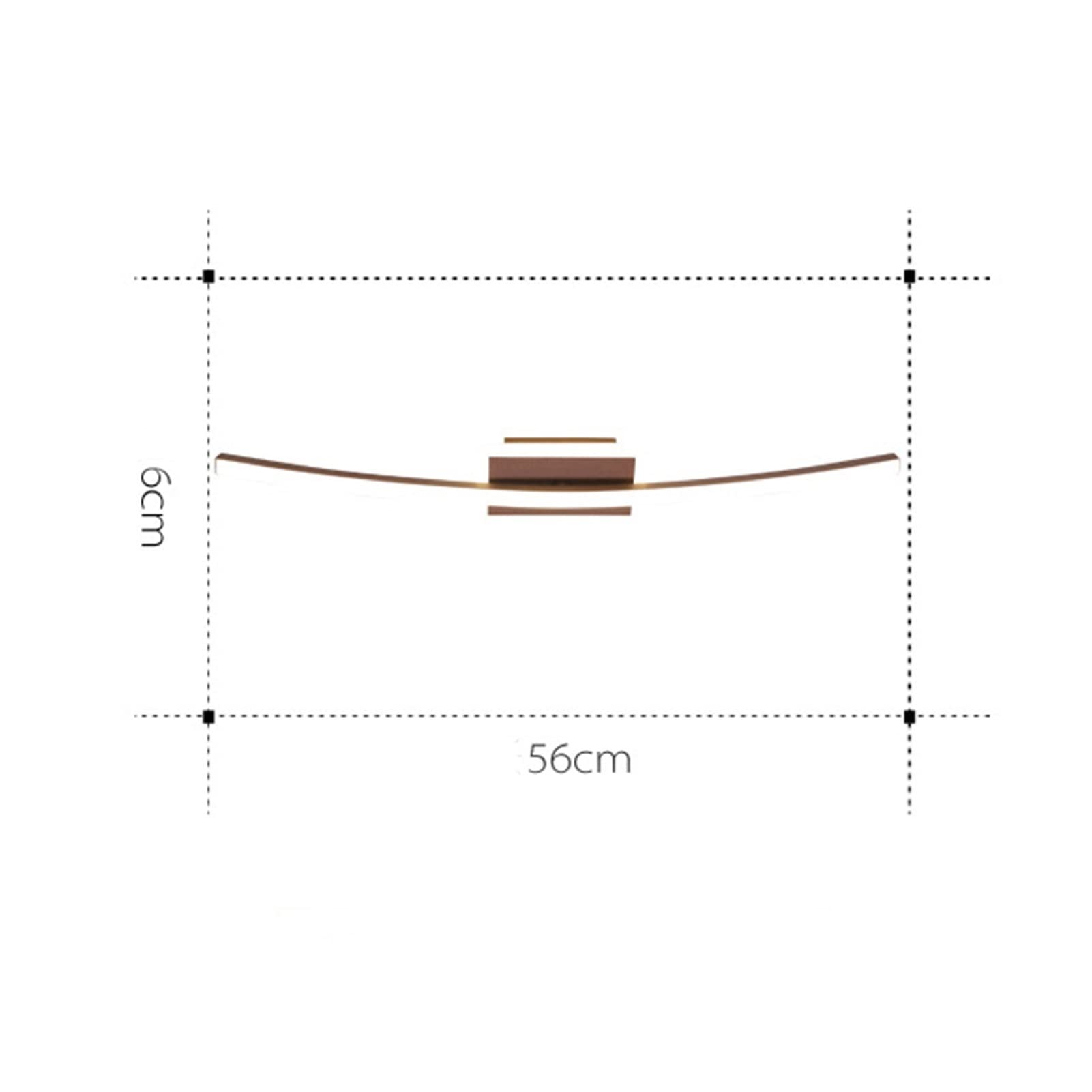 Lampade da parete e applique Lanterna da parete ad arco moderna Applique da parete ad arco lungo Lampada da parete a LED in acrilico minimalista metallizzato creativo Lampada da soffitto a LED Lampada