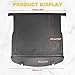 AUXMART Cargo Cover for Mazda CX-5 2013-2016 Trunk Cover Shade Waterproof Retractable Rear Trunk Cover Shielding Shade Black 2014 2015
