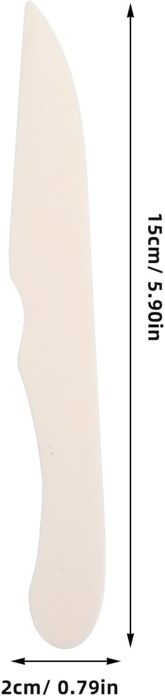 iplusmile Bone Folder Tool for Crafting Genuine Ox Bone Creaser for Scoring and Folding Versatile Tool for Bookbinding Scrapbooking and Crafts