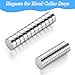 ElevateTech Metal Collar Stay Magnets, 30 Pcs Strong Attractive Dress Shirts Collar Stays Inserts Magnetic Collars Holders Replacement for Men