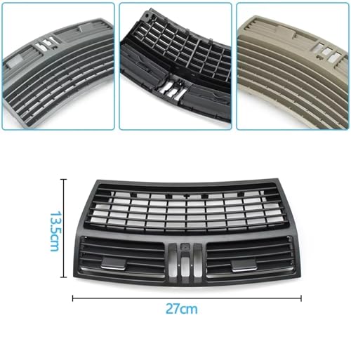Grille de ventilation W220 cassée ? Remplacez le cadre de bouche d'aération central - 7