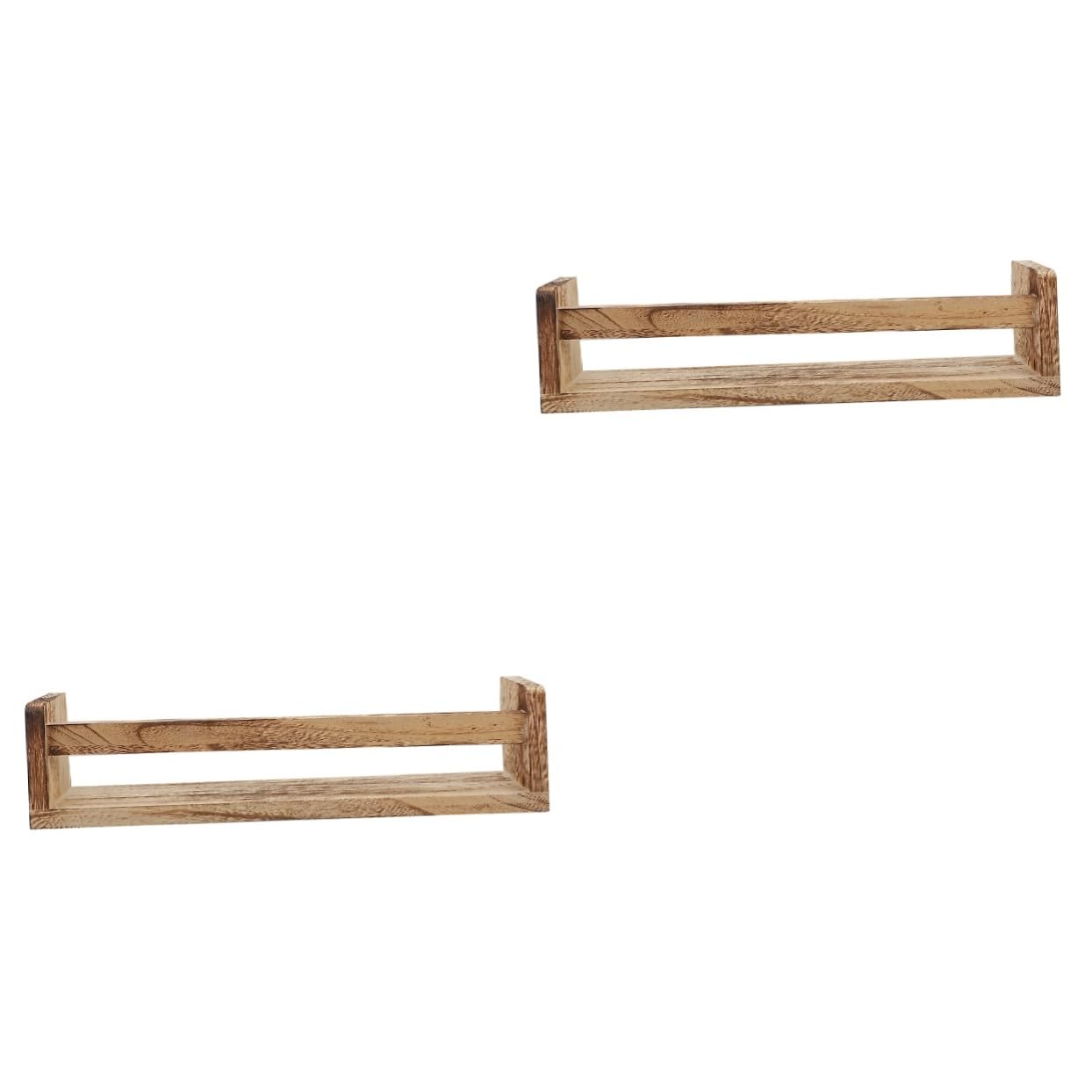 PRETYZOOM 2 Pz Mensola a muro portaspezie Portaoggetti per spezie Supporto per spezie Organizzatore di spezie Organizzatore di condimenti porta spezie porta condimenti a parete di legno