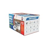 Lordon Juego de Limpieza Cubeta Centrifugadora y Trapeador 360° – Incluye 5 Mopas de Microfibra Lavables – Sistema con...