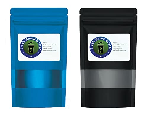 trash smell buster, Trash Can Odor Eliminator & Cover, 95 Gal & 64 Gal