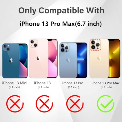 Coque iPhone 13 Pro Max avec motif léopard pailleté doré chic - 7