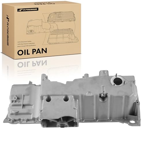 A-Premium Engine Oil Pan Sump with Drain Plug Compatible with BMW 325Ci 2001-2006, 325i 2001-2006, 325xi 2001-2005, 330xi 2001-2005, X3 2004-2006, 2.5L 3.0L Petrol by A-Premium - Used condition - US$81.68