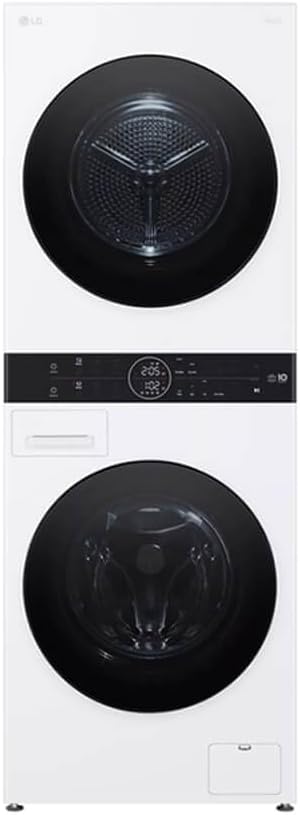 LG WKHC152HWA White Washer 2.4 cu ft/Dryer 4.2 cu ft WashTower Electric Laundry Center