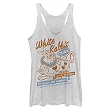 Disney Damen Kaninchen Hemd, Weiß meliert, Klein