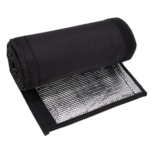 Pipe Insulation - 3 Layer Thermal Sleeve, UV Resistant 600D Oxford Cover for Air Conditioner Pipe Wrap, 72x10in Insulated Tube Protector for Cable Home Attic Building Draft Gutter Use