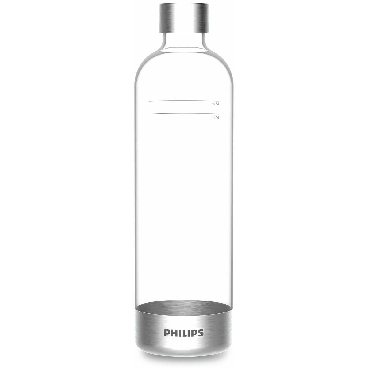 Philips Water Gozero Butelka do Saturatora, Tworzywo Sztuczne, Przezroczysty, 1 litr