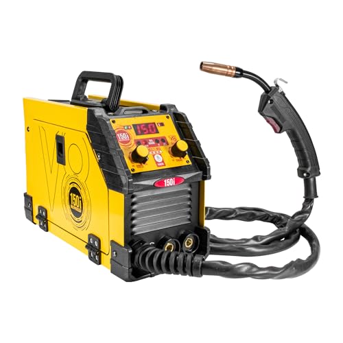 Maquina De Solda Inversora Multiprocesso V8 Mig Sem Gás 150i Tig Mma 220v