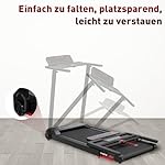 Elektrisches Laufband,Klappbares Laufband für Zuhause bis 12 km/h,mit LED-Anzeige,APP und 360° Tablet Holder,kompakte Walking Pad für Zuhause und Büro – Bild 4