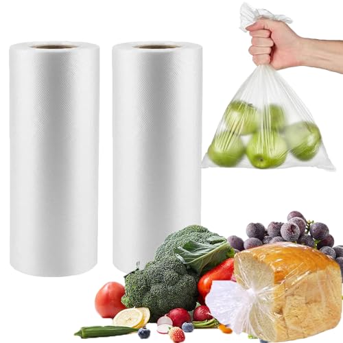 800 Count 10 x 14 Inches Clear Plastic Produce Bags