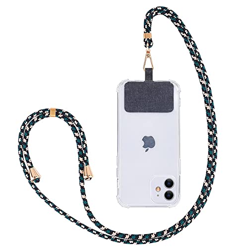 Cordon Téléphone 3-en-1 – Tour De Cou, Bracelet Ou Cordon – Longueur Réglable 17-80 Cm – Pour Tous Les Jours