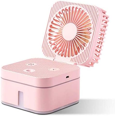 NP Handhold USB Humidifier Spray Fan (Color : White)