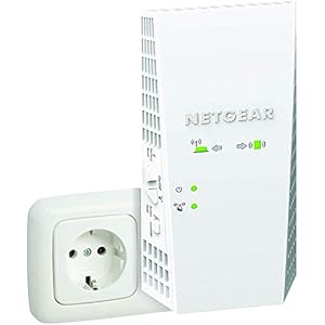 Netgear Wifi Mesh Range Extender Ex7300, Dekking Tot Max. 185 m² En 35 Apparaten, Met Ac2200 Dual-Band Draadloze…