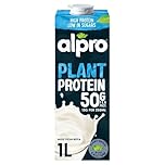 Alpro Soya Drink - High Protein - Plant-Based Long Life Dairy Free & Lactose Free Milk Alternative - 1L