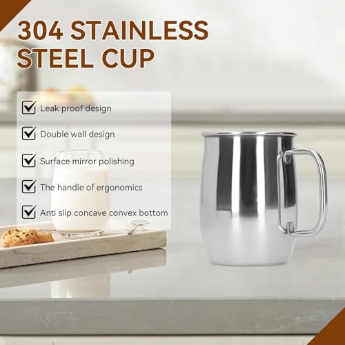 Vaso de acero inoxidable HERCHR 1000ml para café y cerveza miniatura 3